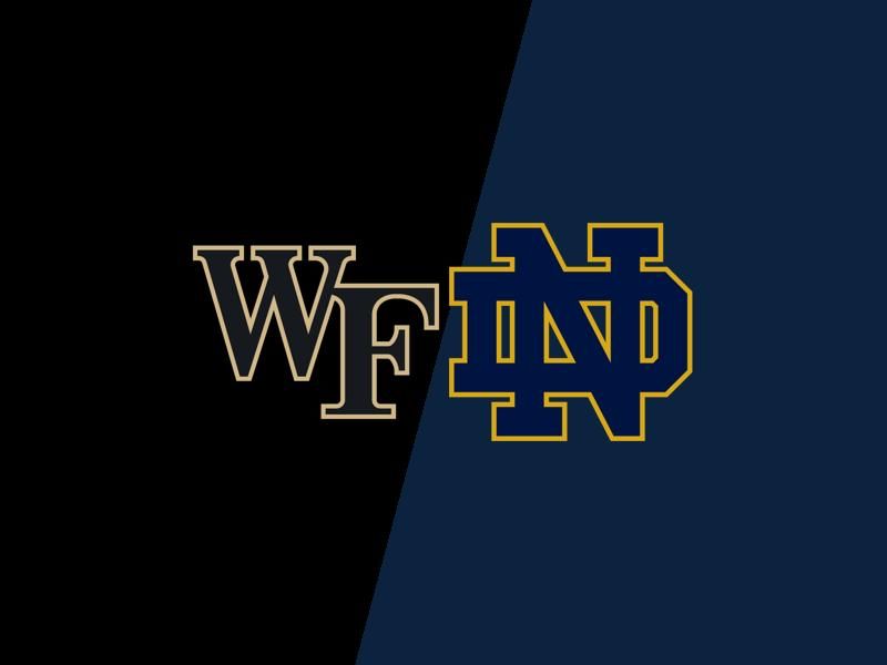 Notre Dame Fighting Irish VS Wake Forest Demon Deacons