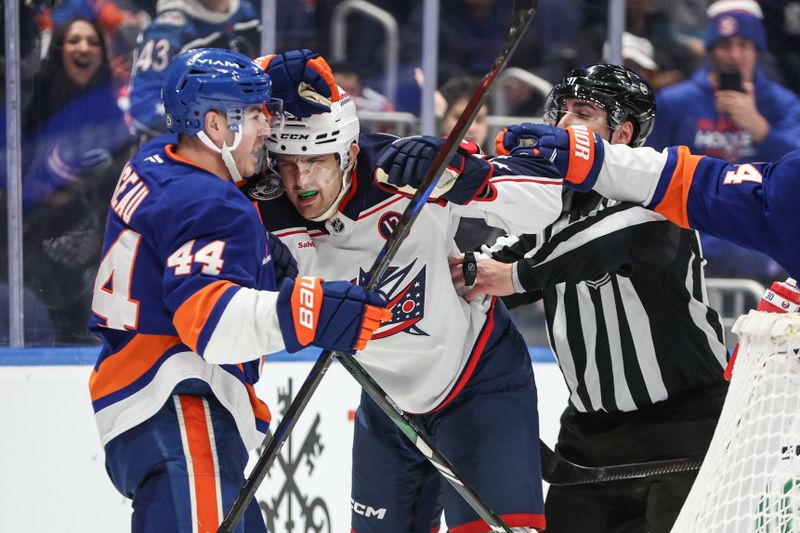 Columbus Blue Jackets' Adam Fantilli Poised to Challenge New York Islanders at Nationwide Arena
