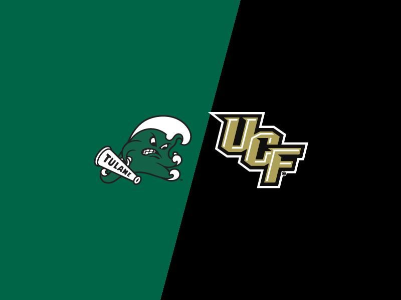 FBC Mortgage Stadium Hosts Clash Between Tulane Green Wave and UCF Knights in College Football S...