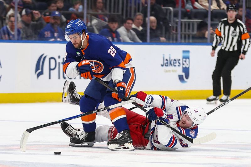 New York Rangers Stumble as Islanders' Defense Shines at UBS Arena