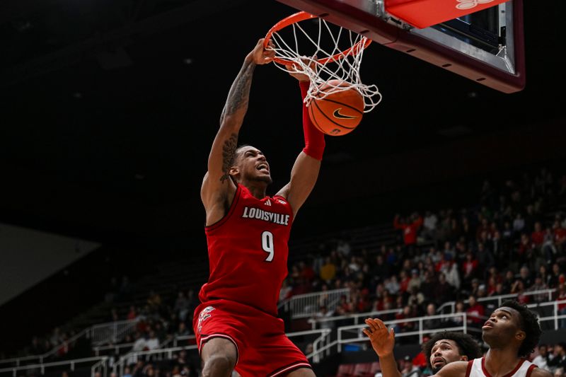Louisville Cardinals' Efforts Fall Short Against Stanford Cardinal at Maples Pavilion