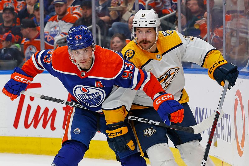 Predators' Forsberg Set to Dazzle Against Oilers in High-Stakes NHL Showdown