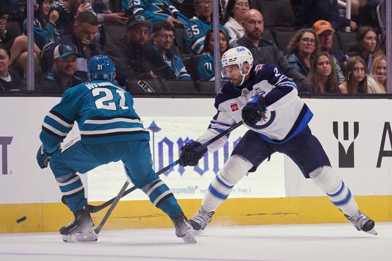 San Jose Sharks' Nick Leddy Prepares for Clash Against Winnipeg Jets