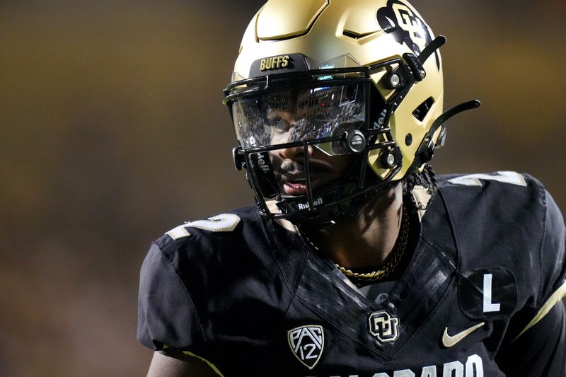 Oct 13, 2023; Boulder, Colorado, USA; Colorado Buffaloes quarterback Shedeur Sanders (2) warms up prior to the game against the Stanford Cardinal at Folsom Field. Mandatory Credit: Ron Chenoy-USA TODAY Sports