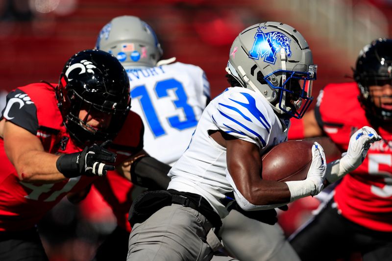 Cincinnati Bearcats Dominate Memphis Tigers at Nippert Stadium in College Football Showdown