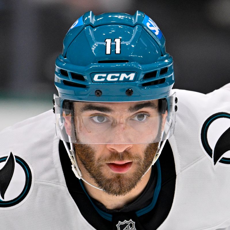 NHL San Jose Sharks center Luke Kunin