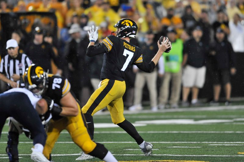 Iowa Hawkeyes Dominate University at Albany Great Danes with Ground Game Mastery