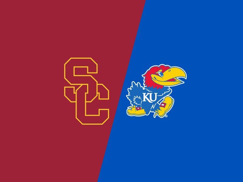 USC Trojans Set to Clash with Kansas Jayhawks at Galen Center Showdown