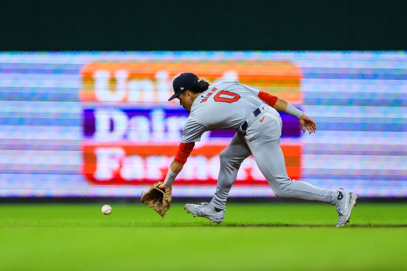 Aug 12, 2024; Cincinnati, Ohio, USA; St. Louis Cardinals shortstop Masyn Winn (0) grounds the ball hit by Cincinnati Reds outfielder TJ Friedl (not pictured) in the eighth inning at Great American Ball Park. Mandatory Credit: Katie Stratman-USA TODAY Sports