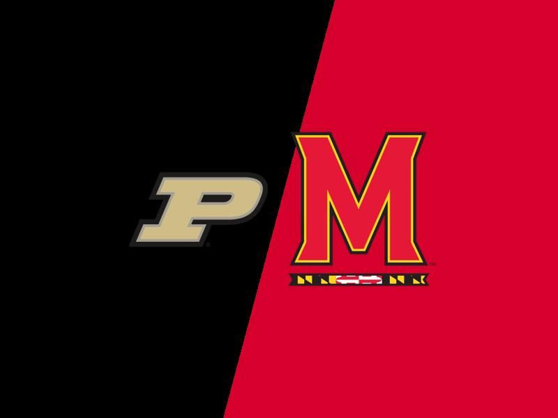 Clash at Xfinity Center: Maryland Terrapins vs Purdue Boilermakers in Men's Basketball Showdown