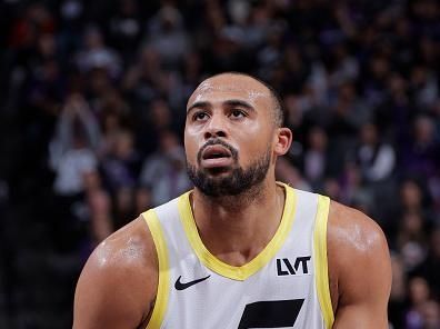 SACRAMENTO, CA - DECEMBER 16: Talen Horton-Tucker #5 of the Utah Jazz shoots a free throw during the game against the Sacramento Kings on December 16, 2023 at Golden 1 Center in Sacramento, California. NOTE TO USER: User expressly acknowledges and agrees that, by downloading and or using this Photograph, user is consenting to the terms and conditions of the Getty Images License Agreement. Mandatory Copyright Notice: Copyright 2023 NBAE (Photo by Rocky Widner/NBAE via Getty Images)