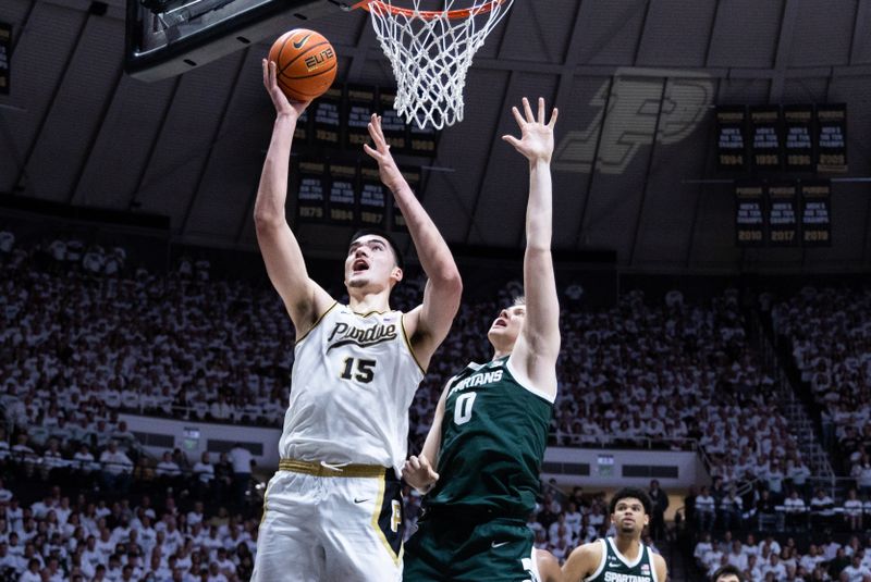 Boilermakers and Spartans Set to Clash at Mackey Arena