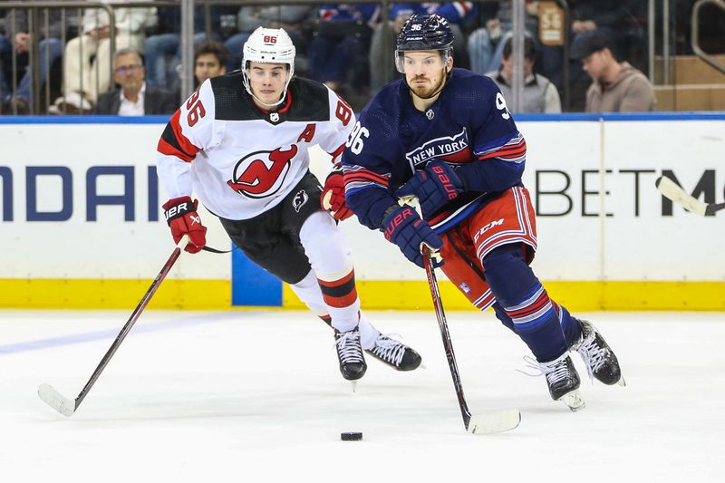 Devils and Rangers Set to Ignite the Ice at Prudential Center