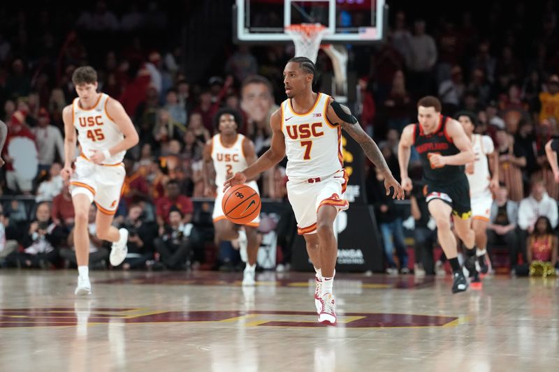 Maryland Terrapins Outpaced by USC Trojans in Galen Center Showdown