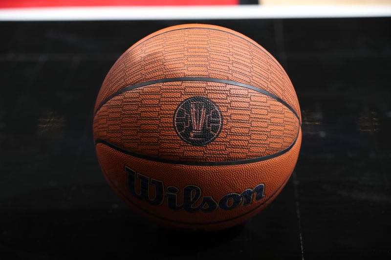 CHICAGO, IL - NOVEMBER 7: A generic basketball photo of the Official Wilson basketball during the game between the Minnesota Timberwolves and the Chicago Bulls on November 7, 2024 at United Center in Chicago, Illinois. NOTE TO USER: User expressly acknowledges and agrees that, by downloading and or using this photograph, User is consenting to the terms and conditions of the Getty Images License Agreement. Mandatory Copyright Notice: Copyright 2024 NBAE (Photo by Jeff Haynes/NBAE via Getty Images)