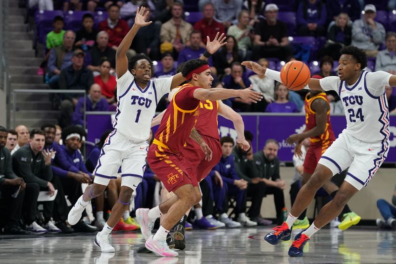Feb 10, 2026; Fort Worth, Texas, USA;  during the first half at Ed and Rae Schollmaier Arena. Mandatory Credit: Raymond Carlin III-Imagn Images