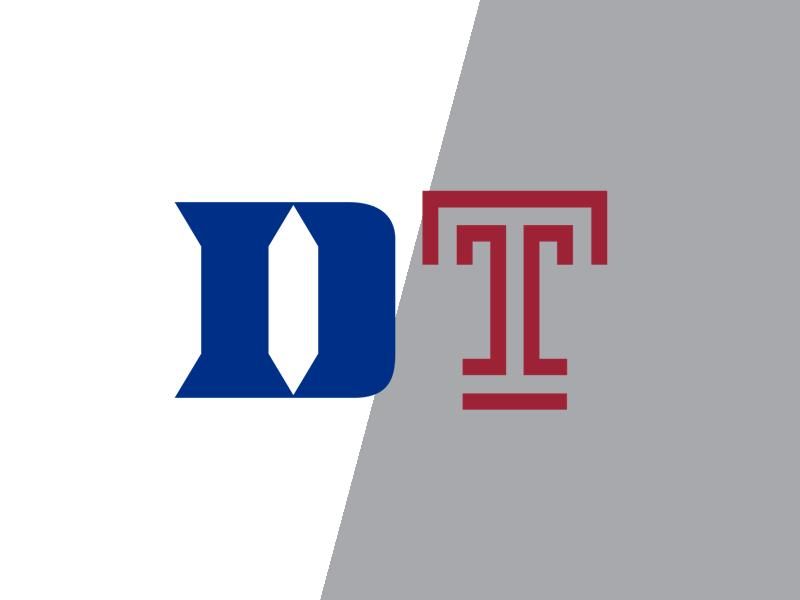 Temple Owls Clashed with Duke Blue Devils at Independence Stadium in Football Showdown