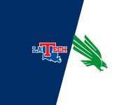 Joe Aillet Stadium Witnesses Louisiana Tech Bulldogs and North Texas Mean Green Intense Football...