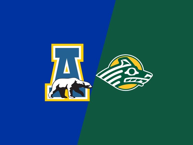 Alaska Fairbanks Nanooks VS Alaska Anchorage Seawolves