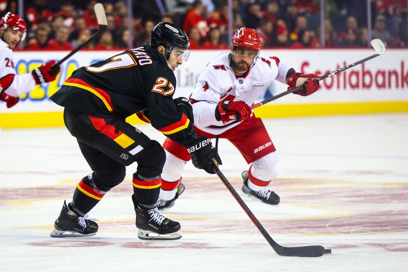 Calgary Flames vs Carolina Hurricanes: Ryan Lomberg Shines in Anticipated Matchup