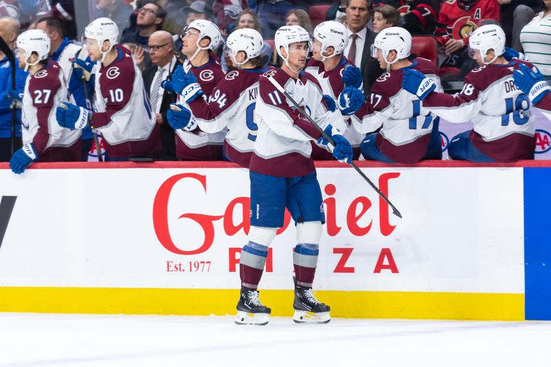 Colorado Avalanche Dominate Ottawa Senators: Key Plays and Performers Unveiled