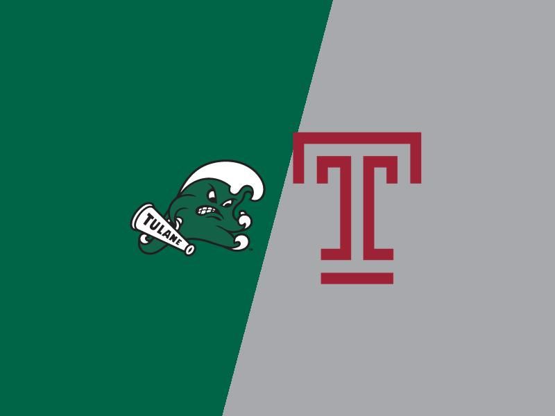 Tulane Green Wave VS Temple Owls