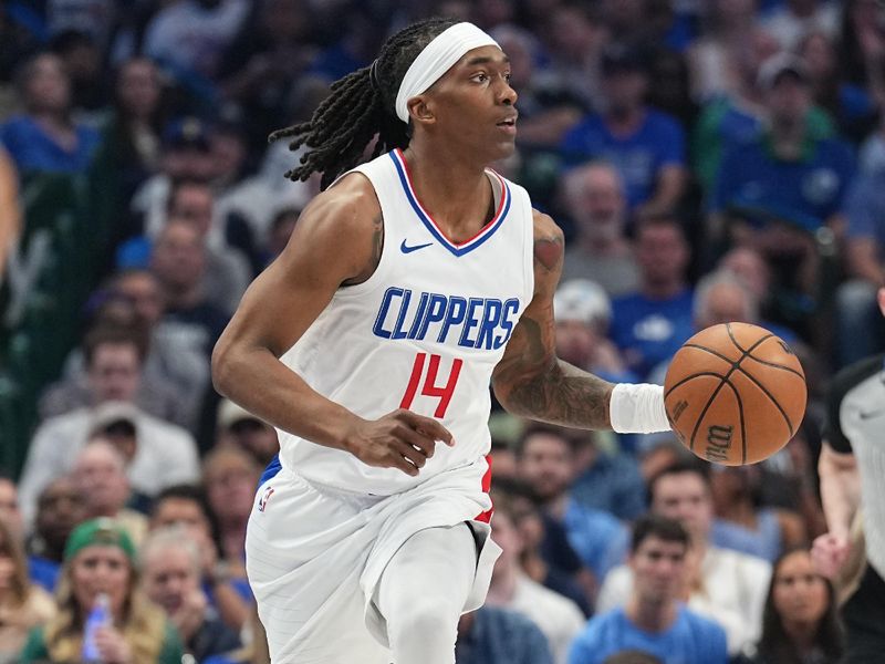 DALLAS, TX - APRIL 28: during Round 1 Game 4 of the 2024NBA Playoffs on April 28, 2024 at the American Airlines Center in Dallas, Texas. NOTE TO USER: User expressly acknowledges and agrees that, by downloading and or using this photograph, User is consenting to the terms and conditions of the Getty Images License Agreement. Mandatory Copyright Notice: Copyright 2024 NBAE (Photo by Glenn James/NBAE via Getty Images)