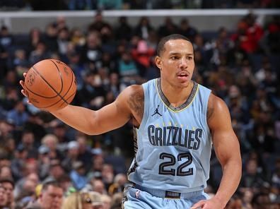 MEMPHIS, TN - JANUARY 2:  Desmond Bane #22 of the Memphis Grizzlies handles the ball during the game  on January 2, 2024 at FedExForum in Memphis, Tennessee. NOTE TO USER: User expressly acknowledges and agrees that, by downloading and or using this photograph, User is consenting to the terms and conditions of the Getty Images License Agreement. Mandatory Copyright Notice: Copyright 2024 NBAE (Photo by Joe Murphy/NBAE via Getty Images)