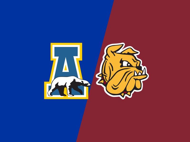 Alaska Fairbanks Nanooks VS Minnesota Duluth Bulldogs