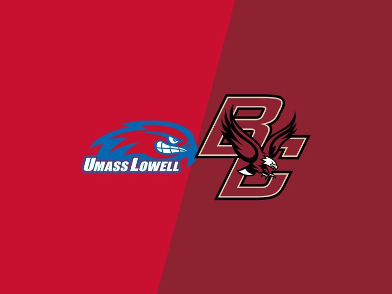 UMass Lowell River Hawks Fall Short Against Boston College Eagles in a Defensive Battle