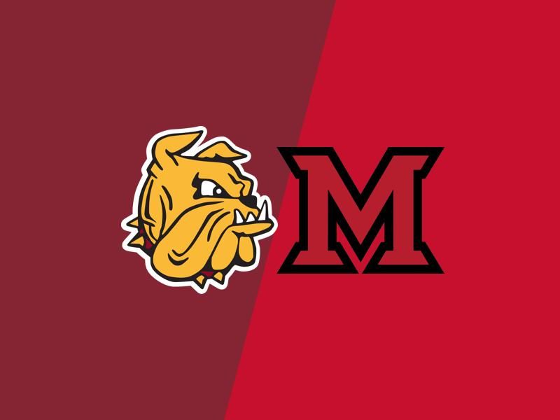 Minnesota Duluth Bulldogs VS Miami (OH) RedHawks