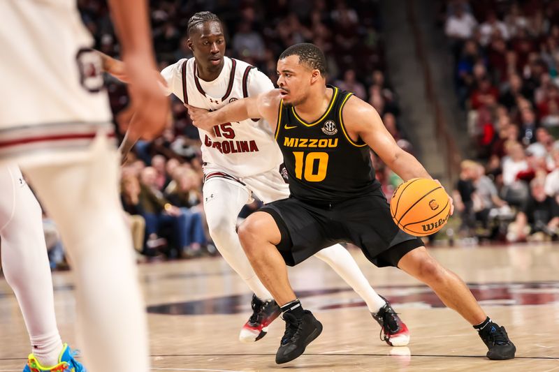 Jan 27, 2024; Columbia, South Carolina, USA;  in the second half at Colonial Life Arena. Mandatory Credit: Jeff Blake-USA TODAY Sports