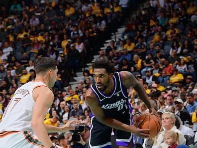 SAN ANTONIO, TX - NOVEMBER 17: Malik Monk #0 of the Sacramento Kings handles the ball during the game against the San Antonio Spurs during the In-Season Tournament on November 17, 2023 at the Frost Bank Center in San Antonio, Texas. NOTE TO USER: User expressly acknowledges and agrees that, by downloading and or using this photograph, user is consenting to the terms and conditions of the Getty Images License Agreement. Mandatory Copyright Notice: Copyright 2023 NBAE (Photos by Michael Gonzales/NBAE via Getty Images)