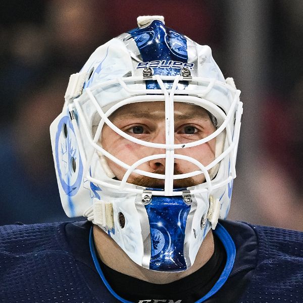 NHL Winnipeg Jets goaltender Laurent Brossoit