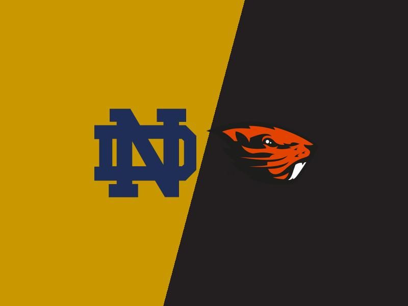 Oregon State Beavers VS Notre Dame Fighting Irish