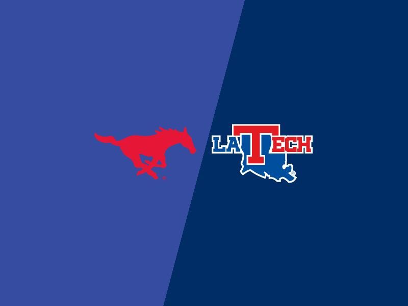 Louisiana Tech Bulldogs Clash with SMU Mustangs at Gerald J. Ford Stadium in Football Showdown