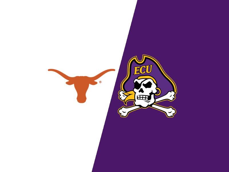 Texas Longhorns VS East Carolina Pirates