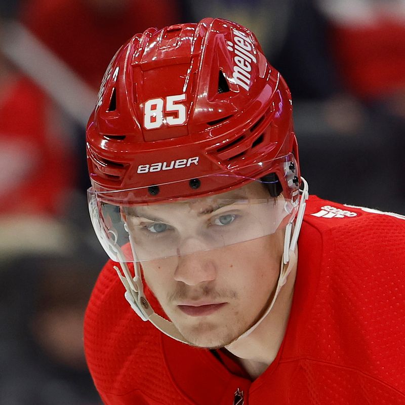 NHL Detroit Red Wings left wing Elmer Soderblom