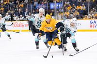 Seattle Kraken and Nashville Predators Face Off: Spotlight on Yanni Gourde's Stellar Performance