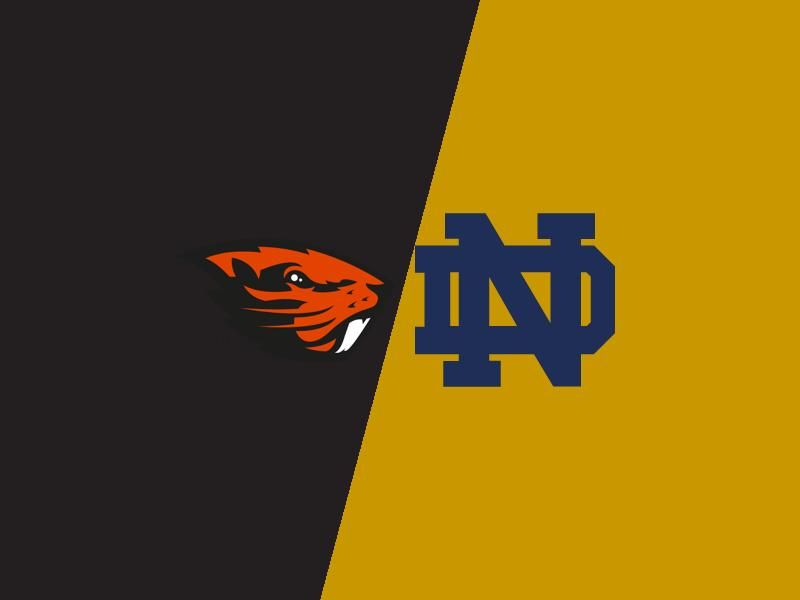 Oregon State Beavers VS Notre Dame Fighting Irish