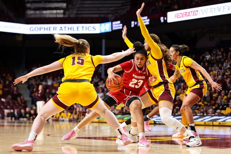 Golden Gophers Fall to Badgers in Hard-Fought Battle at Williams Arena