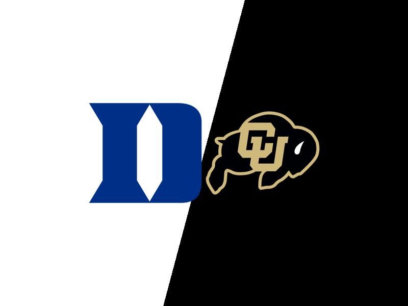 Duke Blue Devils VS Colorado Buffaloes