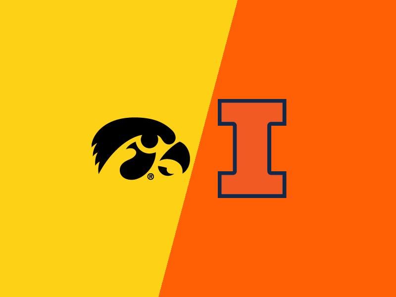 Iowa Hawkeyes Set to Defend Home Court Against Illinois Fighting Illini at Carver-Hawkeye Arena