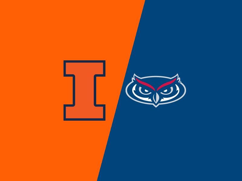 Illinois Fighting Illini VS Florida Atlantic Owls