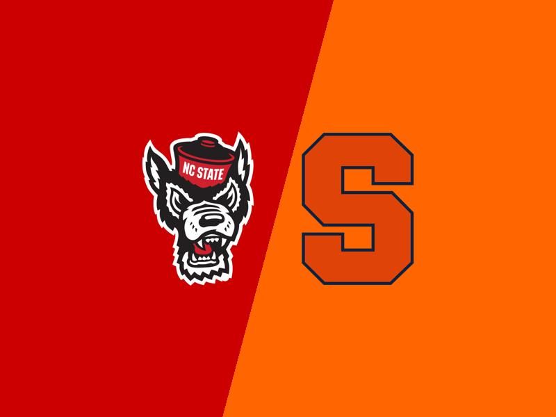 North Carolina State Wolfpack VS Syracuse Orange