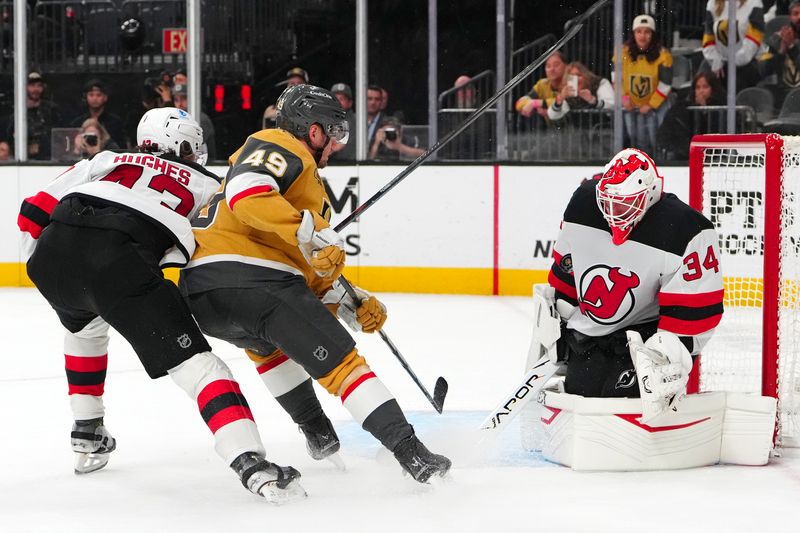 Did Jake Allen's Heroics Propel New Jersey Devils Past Vegas Golden Knights at T-Mobile Arena?