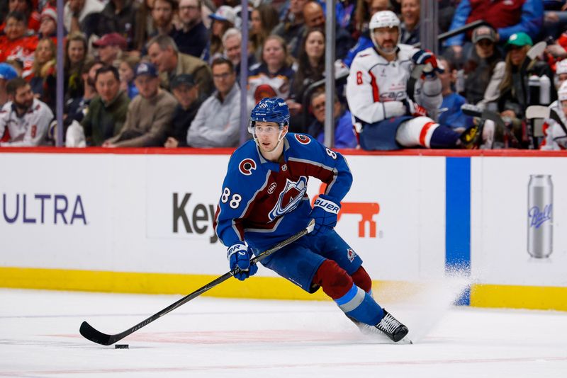 Washington Capitals Fall Short Against Colorado Avalanche at Ball Arena, Highlighting Key Moment...
