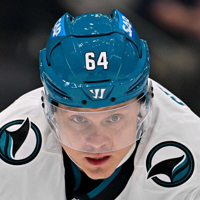 NHL San Jose Sharks right wing Mikael Granlund