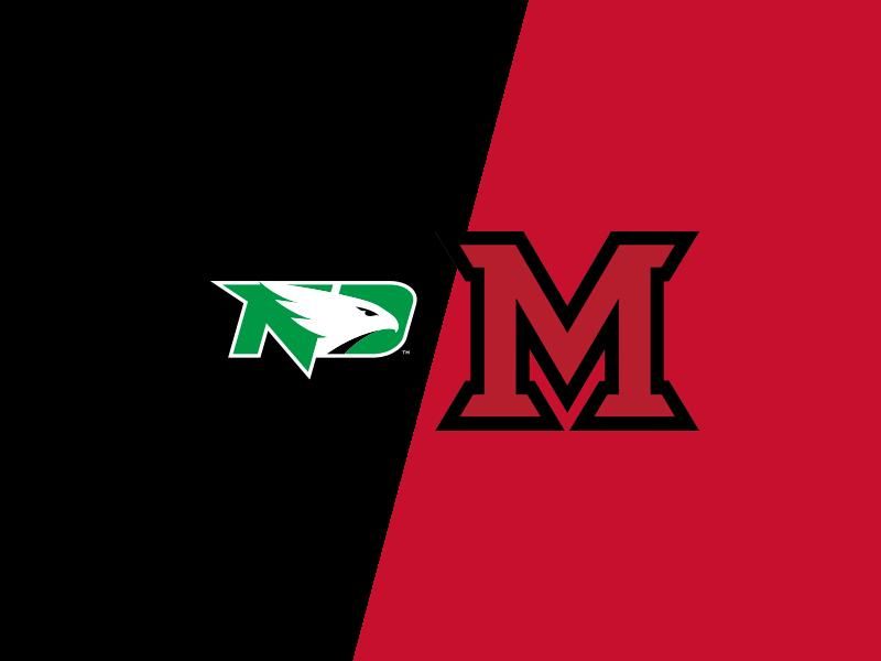 North Dakota Fighting Hawks VS Miami (OH) RedHawks