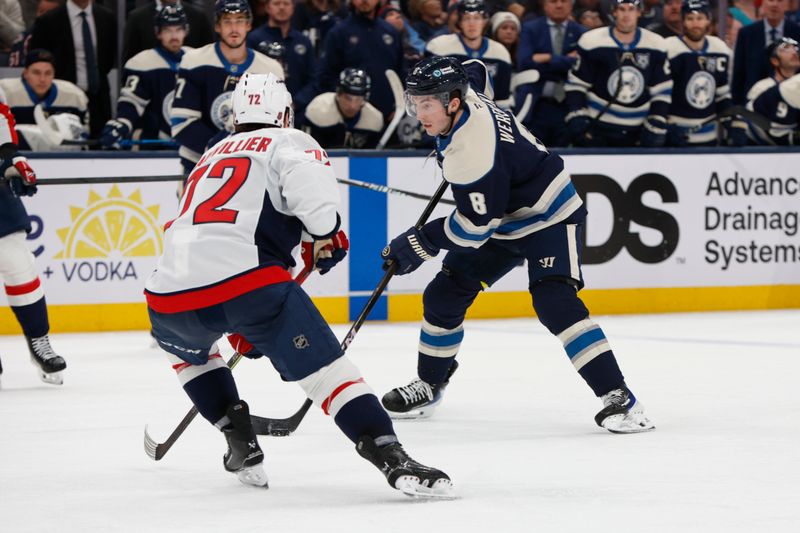 Washington Capitals and Columbus Blue Jackets: Chychrun breaks through and Stevenson closes the...